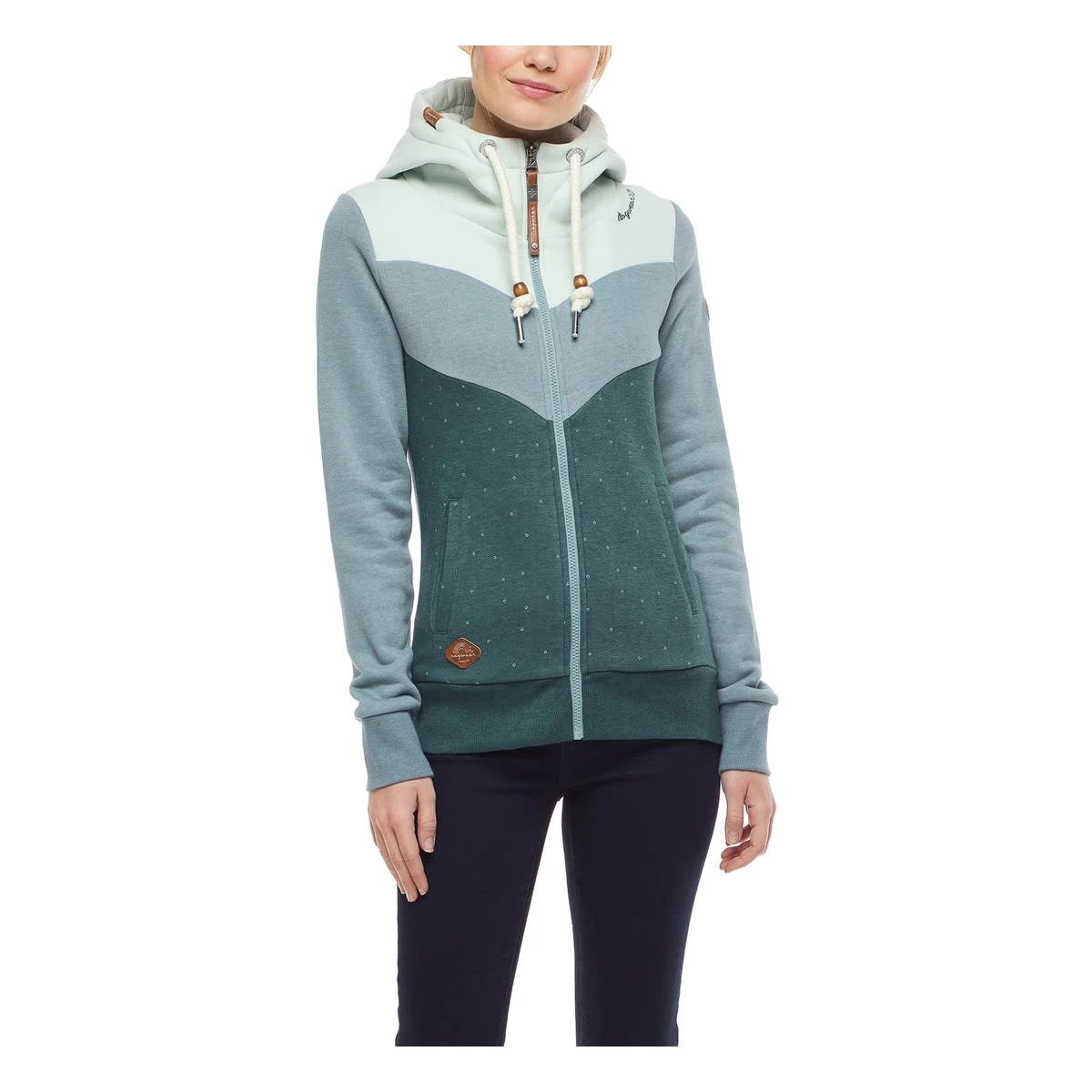 Ragwear Zip-Hoodie Trega Zip In Dusty Green