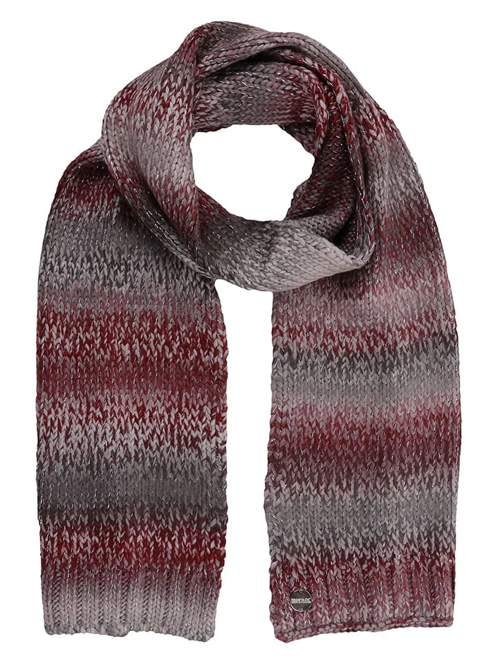 Regatta Schal "Frosty IV" In Grau/ Rot - (L)180 X (B)24 Cm