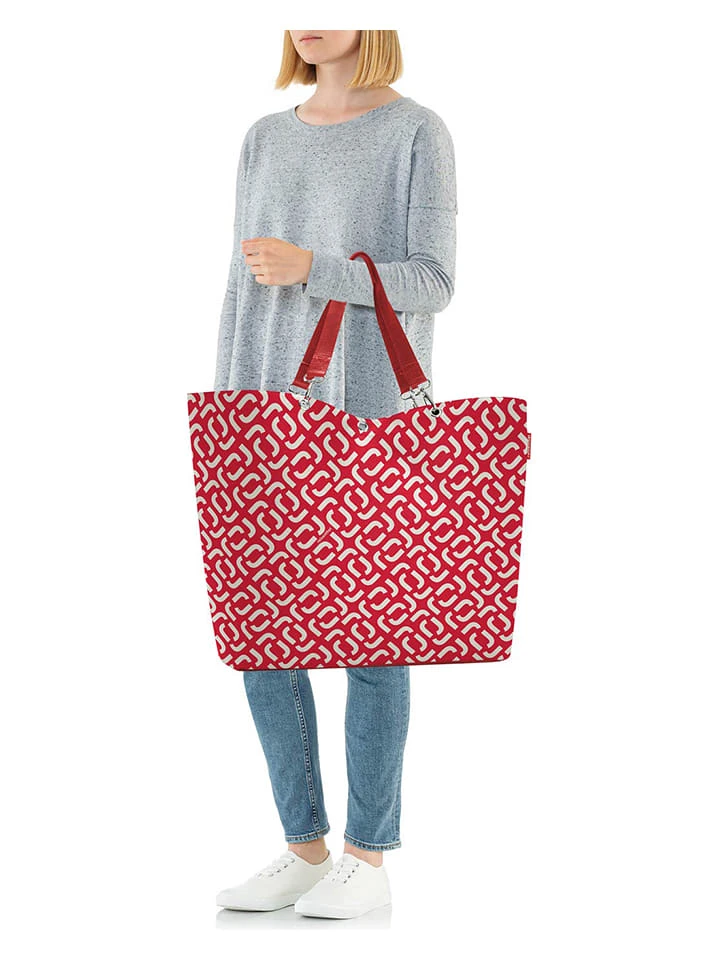 Reisenthel Shopper "XL" In Rot/ Weiß - (B)68 X (H)45,5 X (T)20 Cm - Image 4