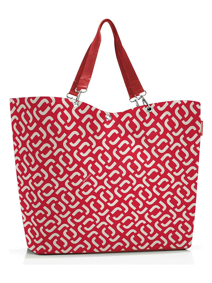 Reisenthel Shopper "XL" In Rot/ Weiß - (B)68 X (H)45,5 X (T)20 Cm