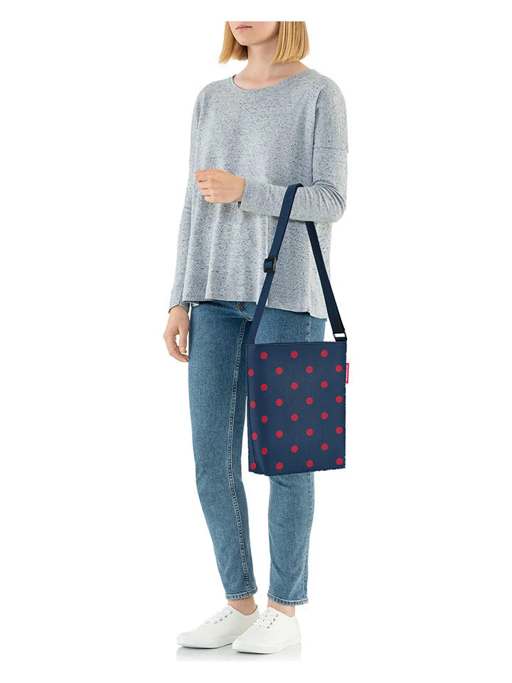 Reisenthel Umhängetasche "S" In Dunkelblau/ Rot - (B)29 X (H)28,5 X (T)7,5 Cm - Image 3