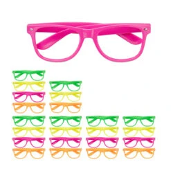 24x Partybrille In Bunt