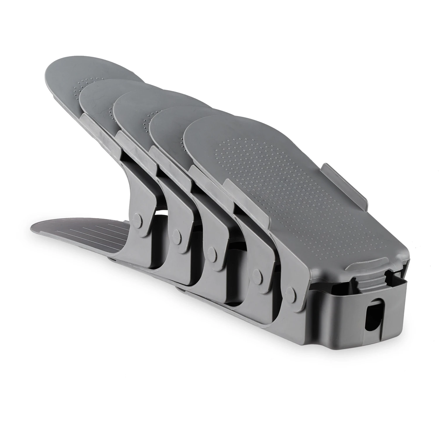 8x Schuhstapler In Dunkelgrau - Image 6