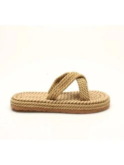 Pantoletten In Beige