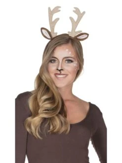 Haarreif "Rehkitz" In Beige/ Braun