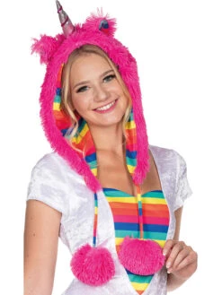 Mütze "Einhorn" In Pink