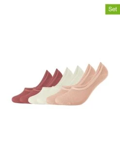 S.Oliver 6er-Set: Füßlinge In Rosa/ Creme