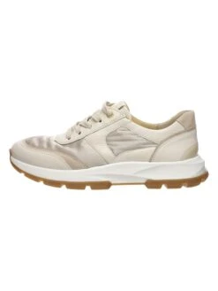 Salamander Leder-Sneakers In Creme