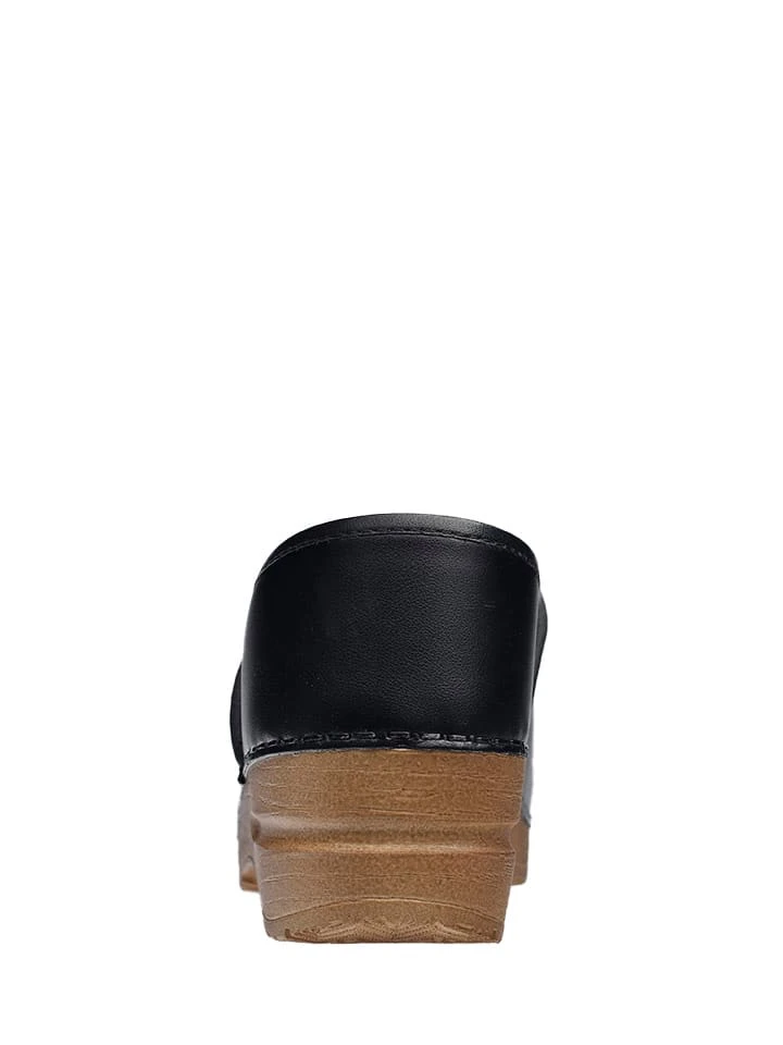 Sanita Leder-Clogs "Prof. Pila" In Schwarz - Image 4