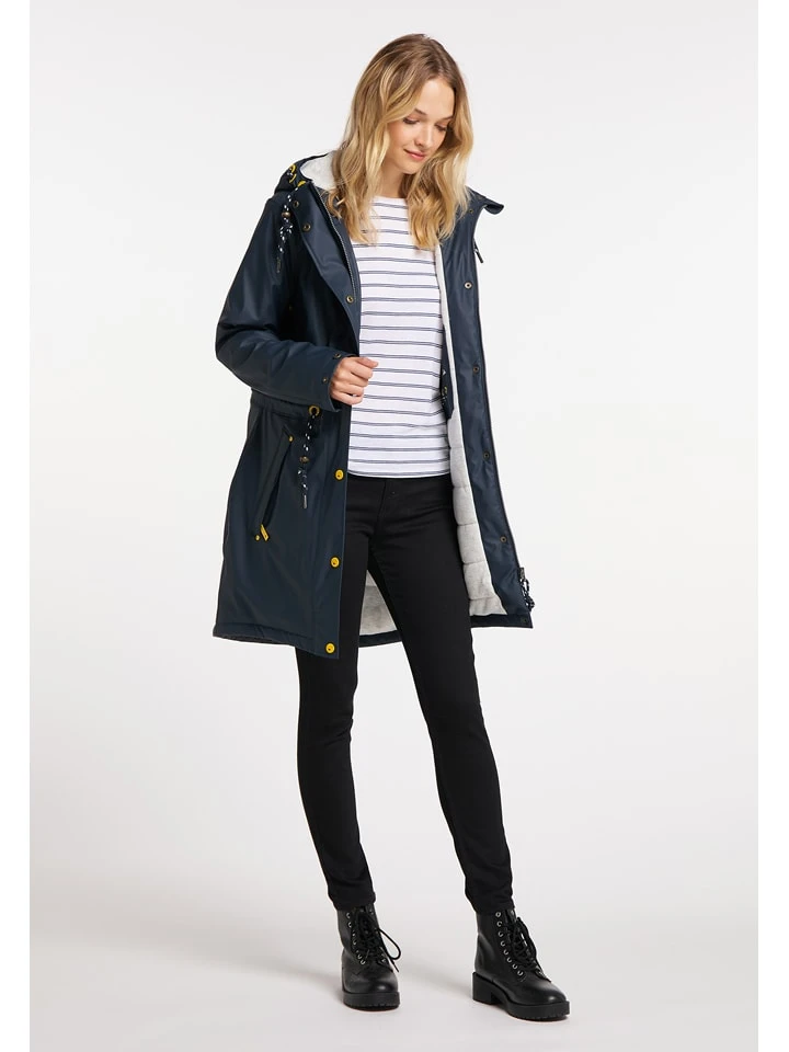 Schmuddelwedda Regenmantel In Dunkelblau - Image 4