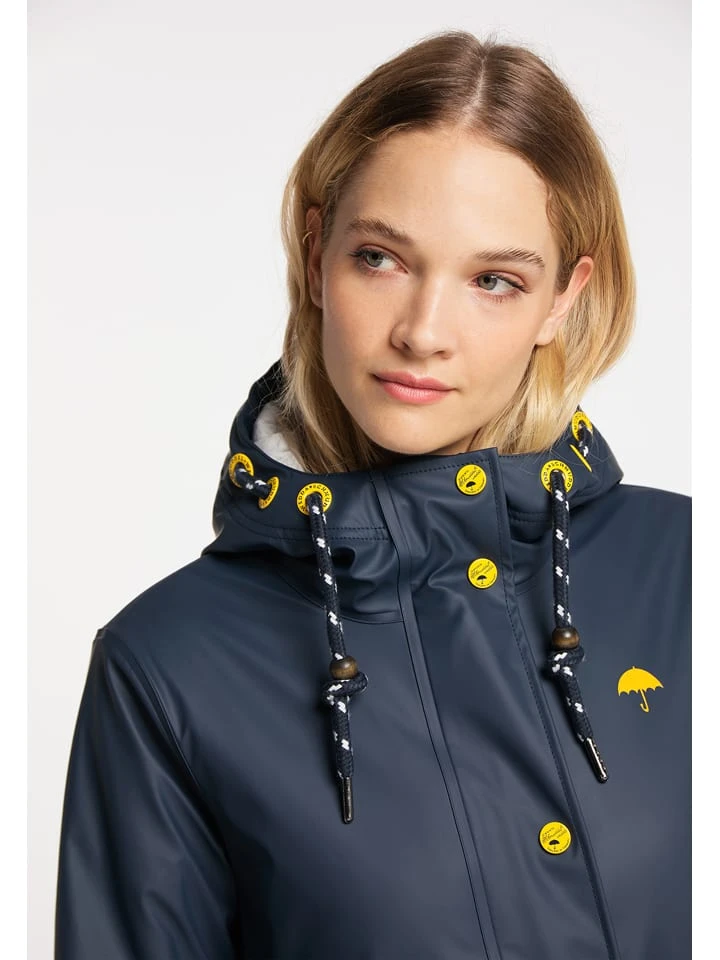 Schmuddelwedda Regenmantel In Dunkelblau - Image 5