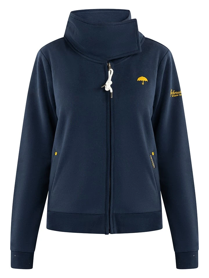 Schmuddelwedda Sweatjacke In Dunkelblau - Image 5