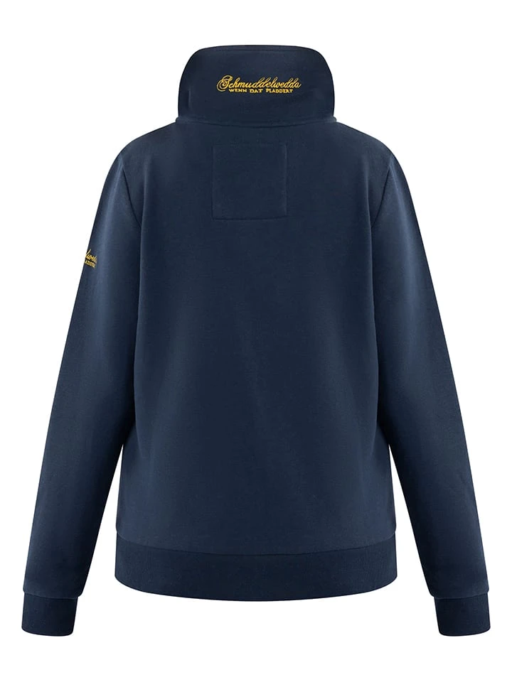 Schmuddelwedda Sweatjacke In Dunkelblau - Image 6