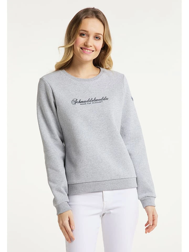 Schmuddelwedda Sweatshirt In Grau
