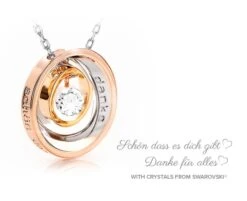 "DANKE Für Alles - Schön, Dass Es Dich Gibt" - Mit "Crystals From Swarovski®"