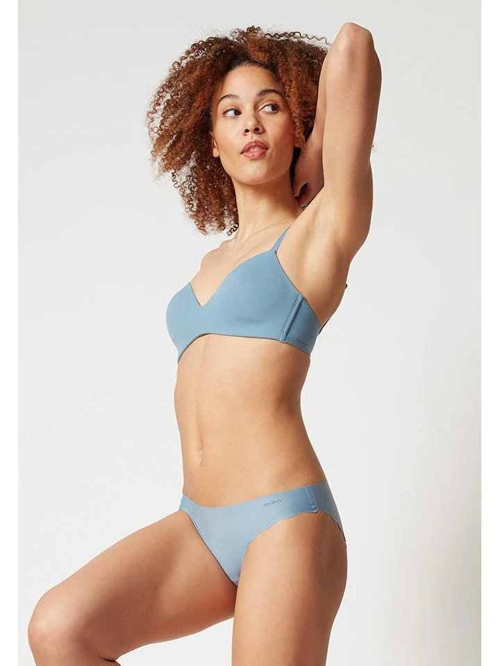 Skiny Bügelloser BH In Blau