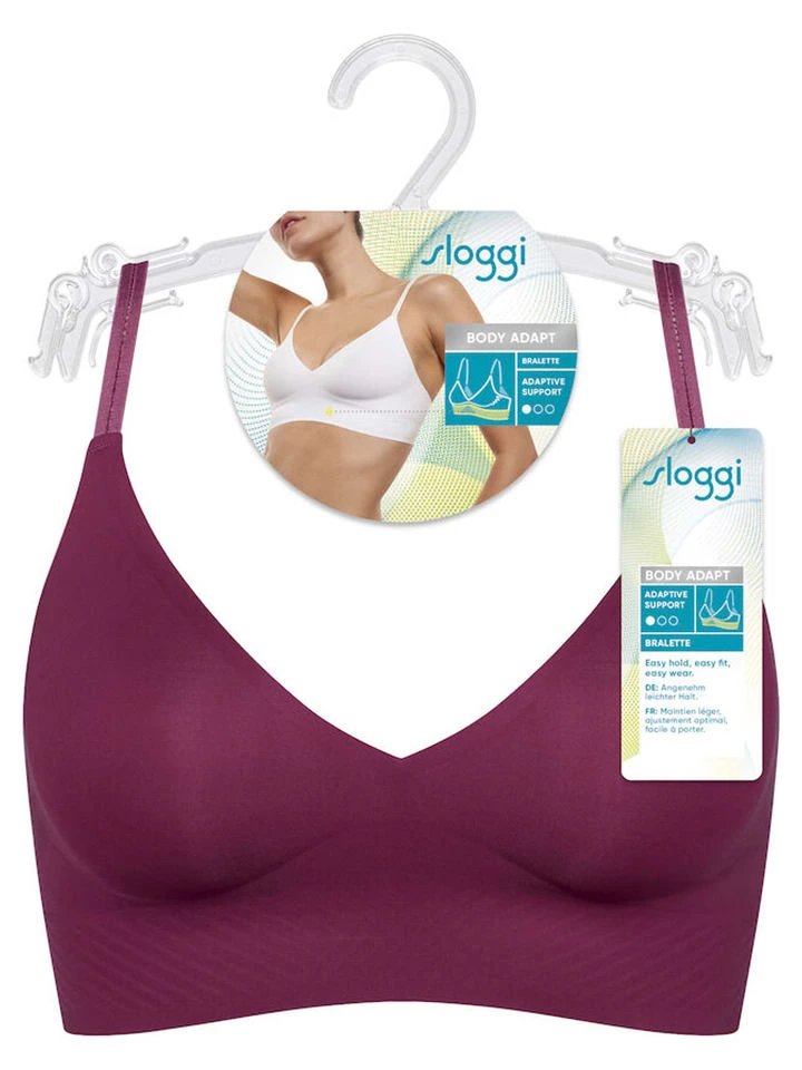 Sloggi Bustier In Bordeaux - Image 3