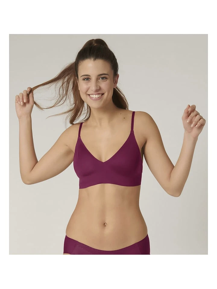 Sloggi Bustier In Bordeaux - Image 4