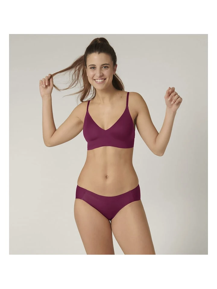 Sloggi Bustier In Bordeaux - Image 5