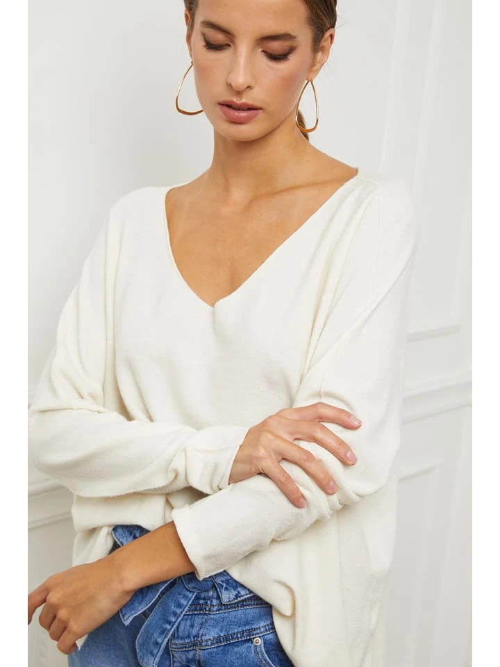 Pullover "Epural" In Weiß - Image 4