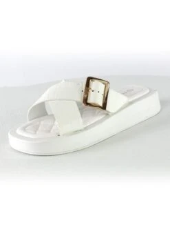 Pantoletten In Weiß