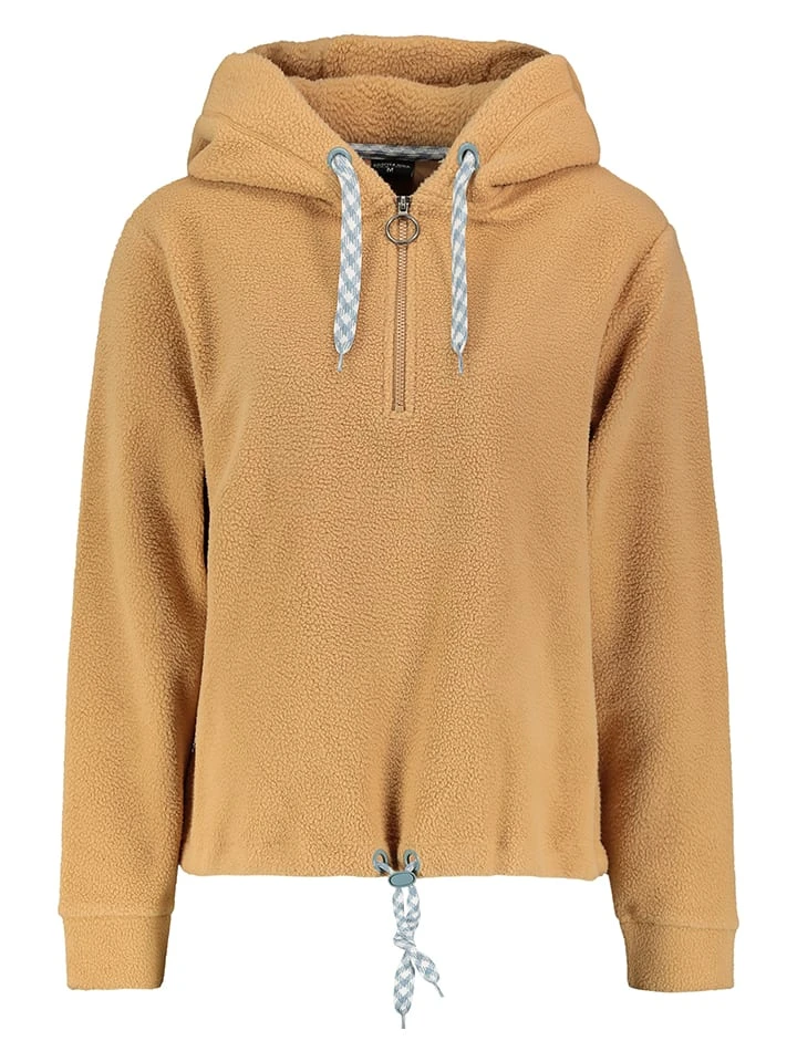 Fleecepullover In Hellbraun