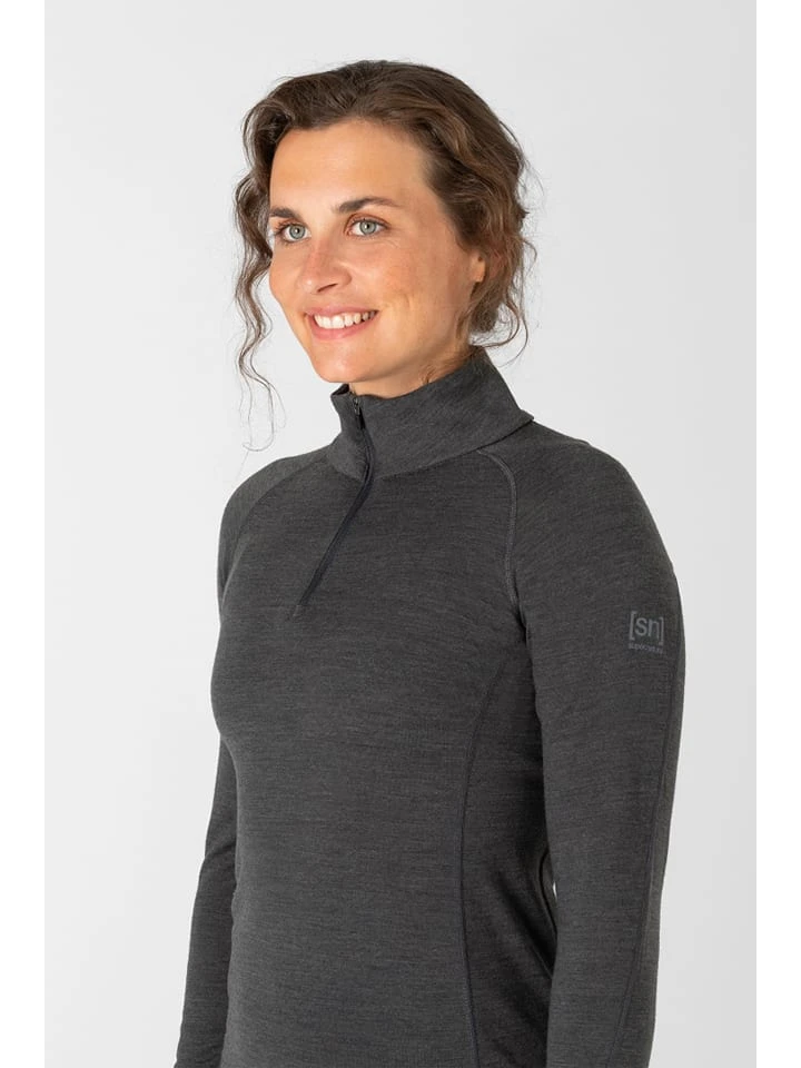 Super.natural Funktionsunterhemd In Anthrazit - Image 4