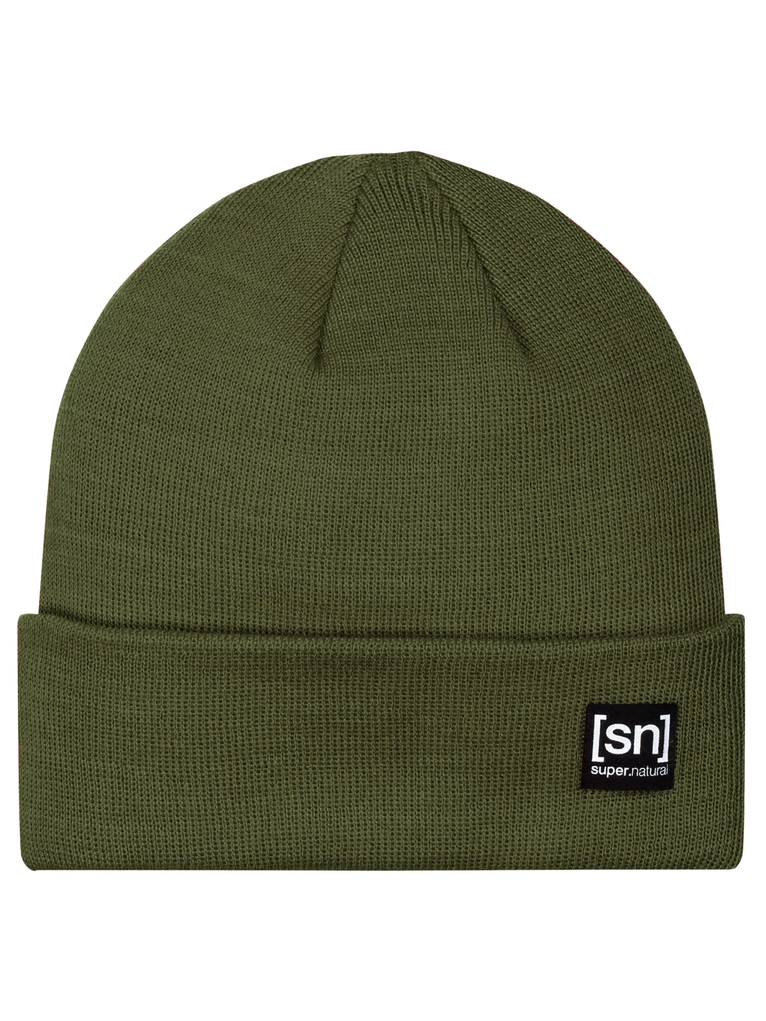 Super.natural Merino Mütze In Olivgrün - Image 2