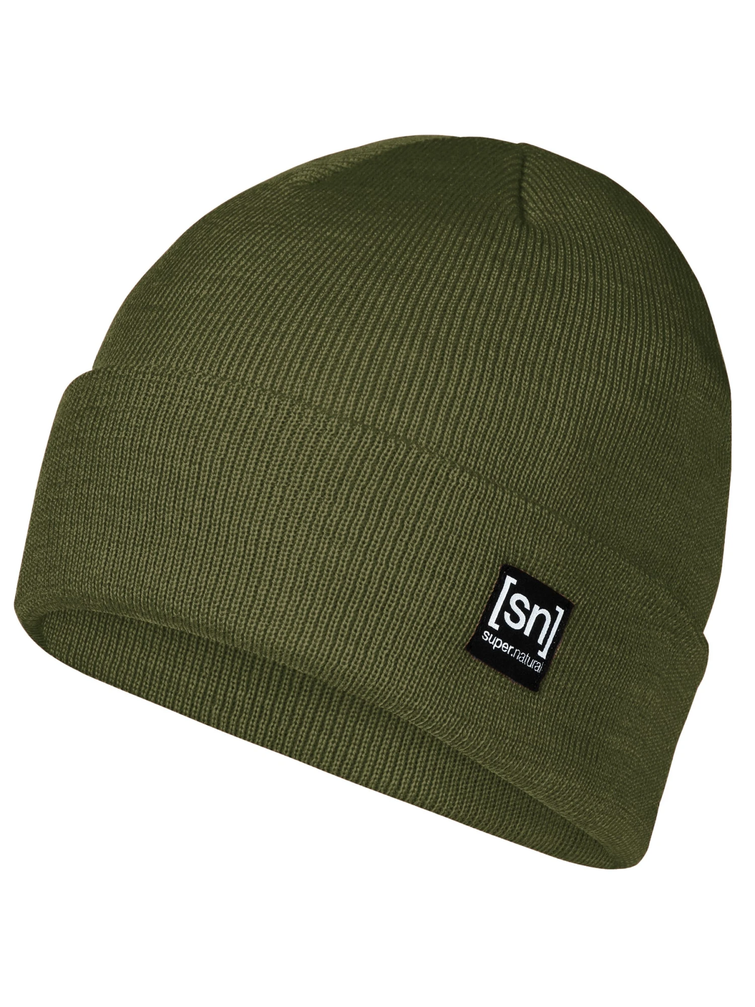 Super.natural Merino Mütze In Olivgrün