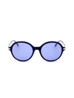 Swarovski Damen-Sonnenbrille In Blau-Gold