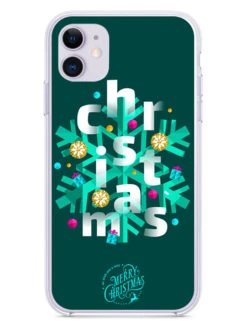 Case Für IPhone 11 "Christmas" In Grün