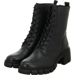 Tamaris Schnürstiefeletten In Schwarz