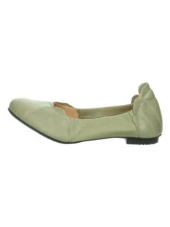Think! Leder-Ballerinas "Balla" In Grün