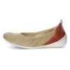 Think! Leder-Ballerinas "Cugal" In Beige