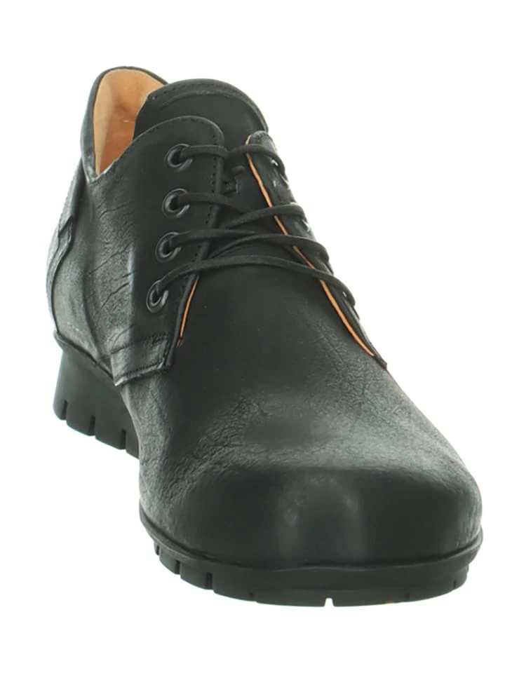 Think! Leder-Schnürschuhe "Menscha" In Schwarz - Image 3