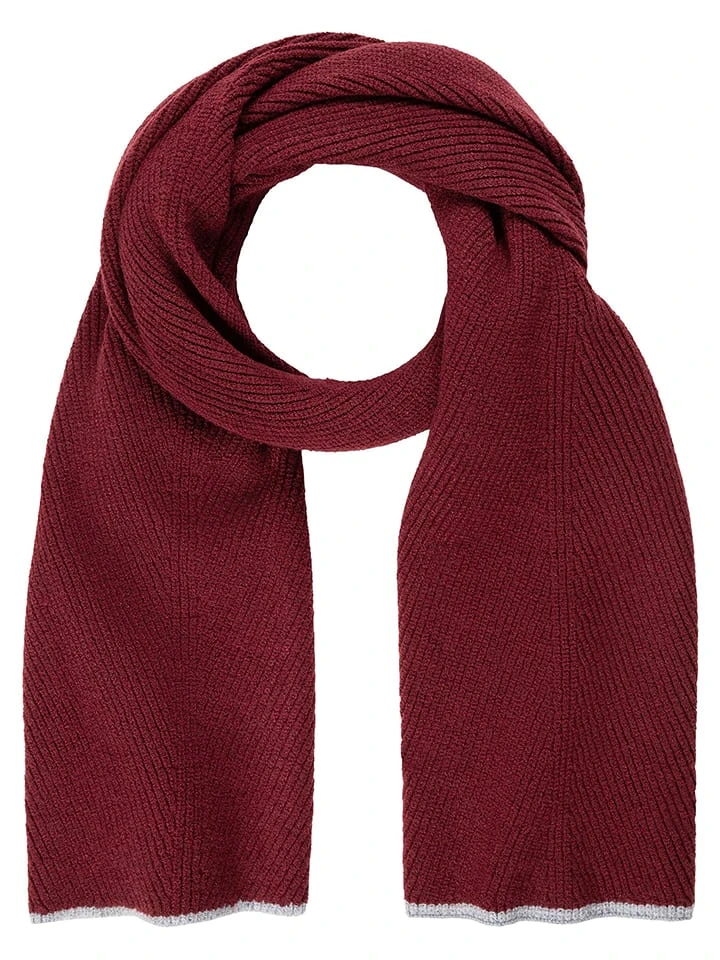 TIMEZONE Schal In Bordeaux - (L)170 X (B)38 Cm