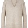 TOM TAILOR Denim Pullover In Beige
