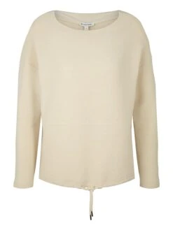 Tom Tailor Pullover In Creme