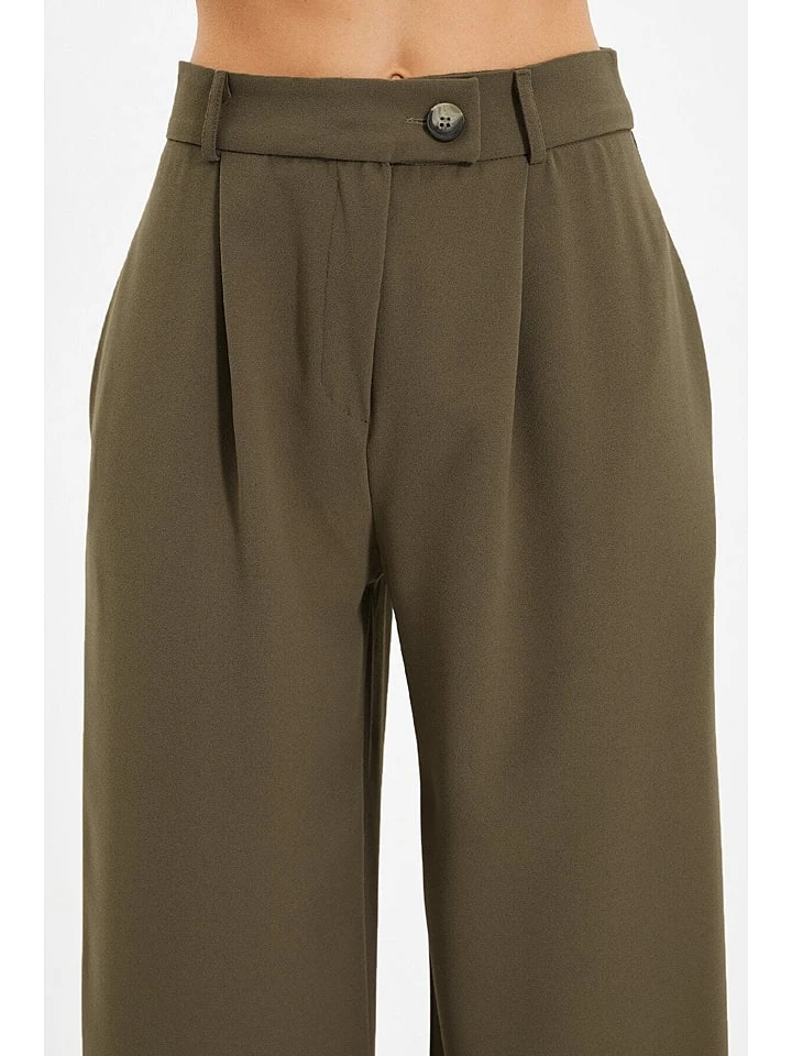 Trendyol Marlenehose In Braun - Image 5