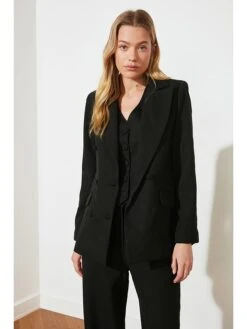 Trendyol Sakko In Schwarz