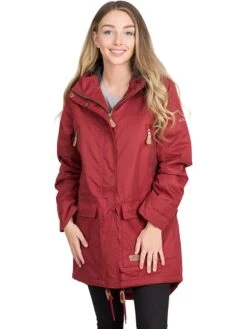 TRESPASS Funktionsjacke "Clea" In Rot