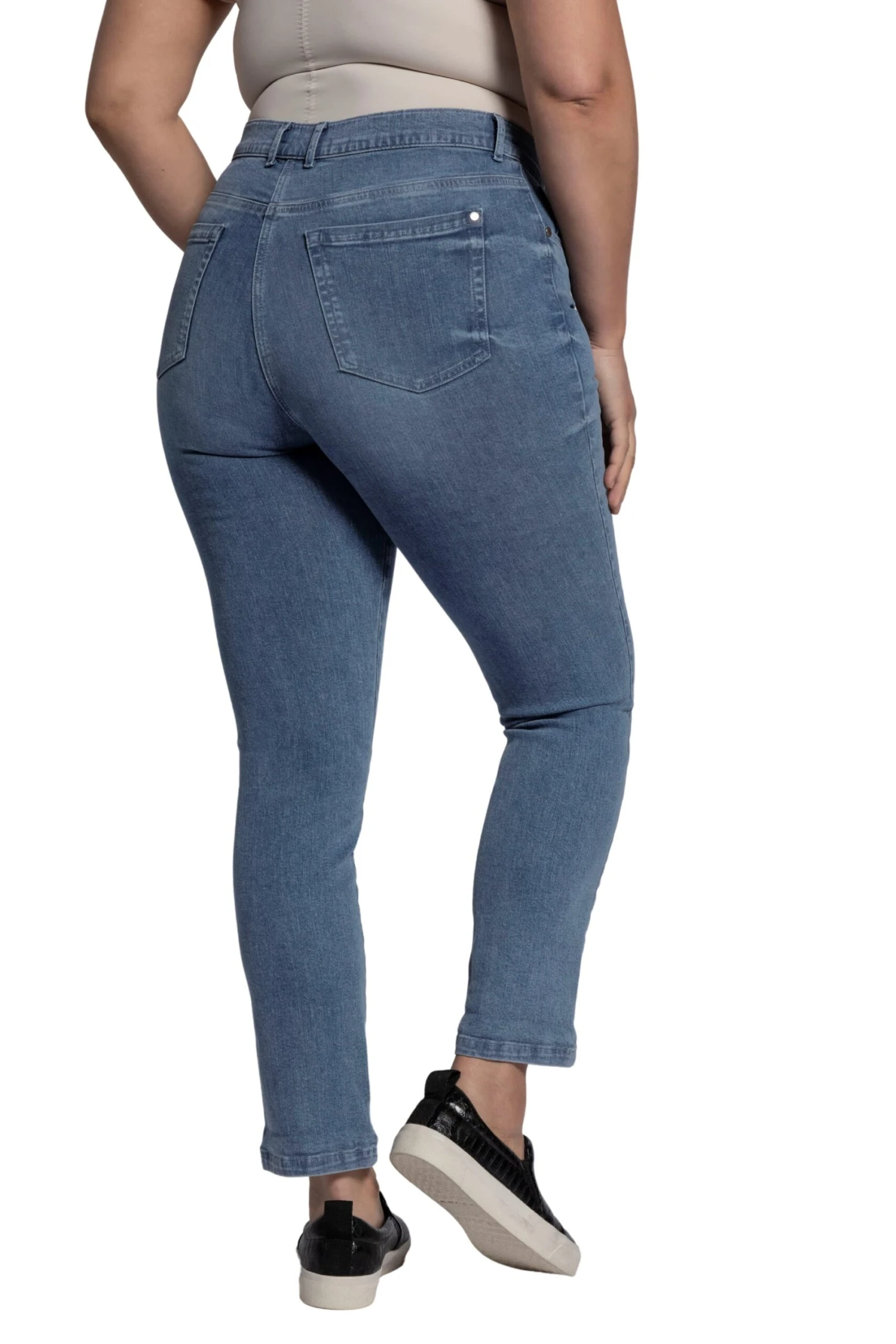 Ulla Popken Slim Jeans SAMMY In Blau - Image 2