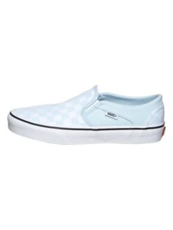Vans Slipper In Hellblau/ Weiß