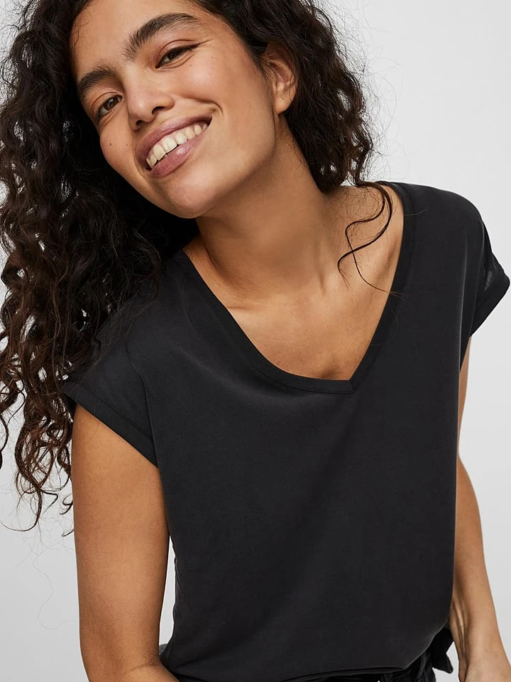 Vero Moda Shirt "FILLI" In Schwarz - Image 4