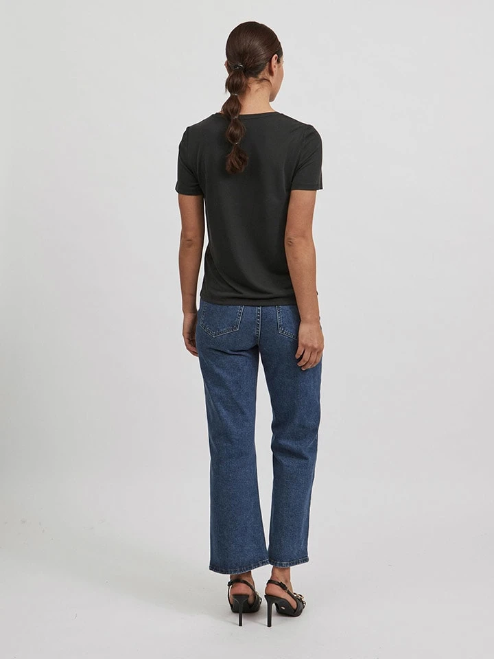 Vila Shirt In Schwarz - Image 5