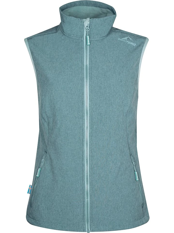 Softshellweste "Eldfjall" In Türkis