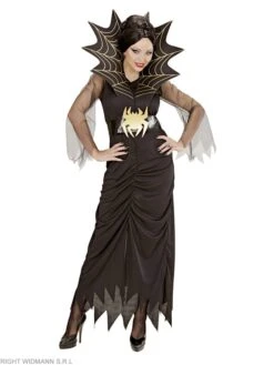 WIDMANN 2tlg. Kostüm "SPIDERLADY" In Schwarz