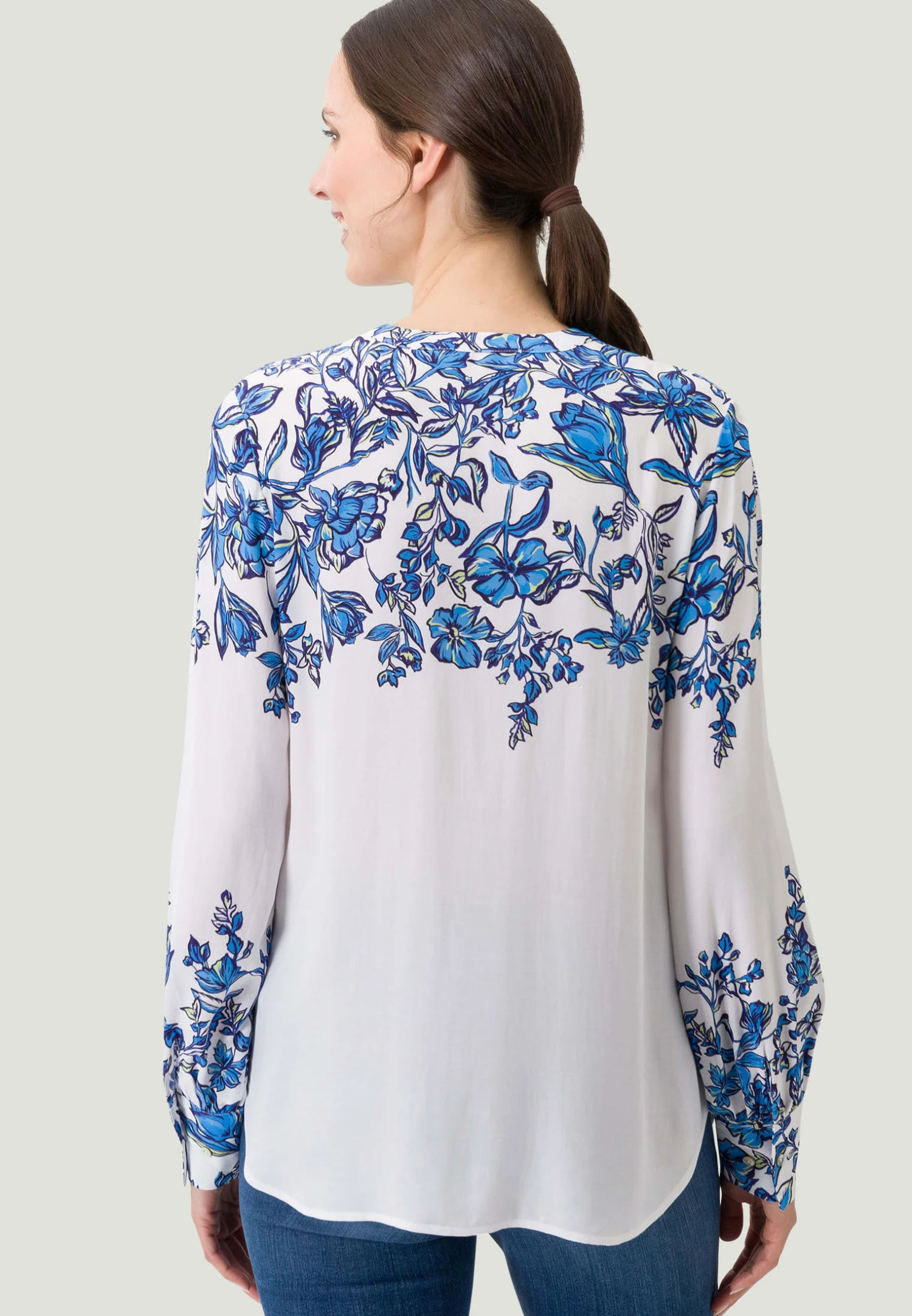 Zero Bluse Creamblue - Image 3