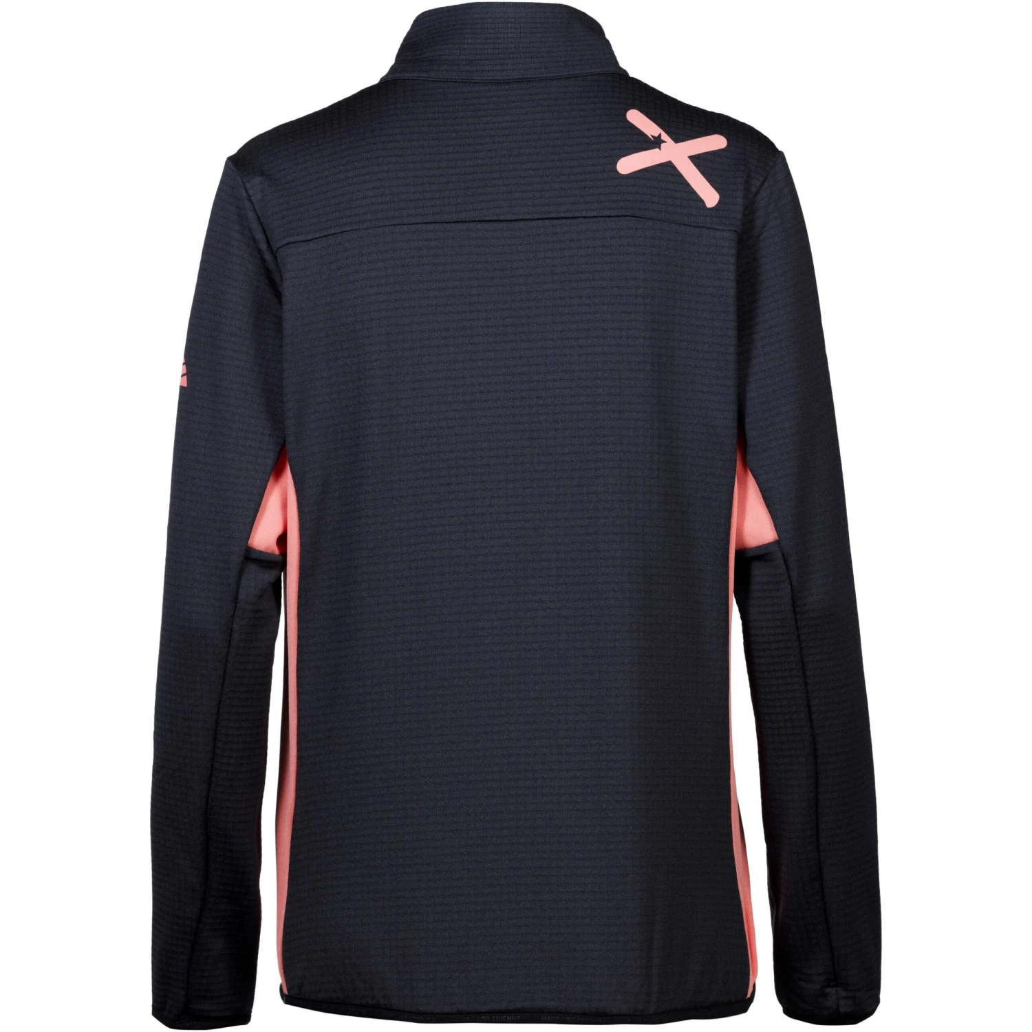 Zimtstern Fleecejacke Albiz In Pirate Black-burnt Coral - Image 2