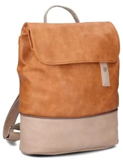 Rucksack "JR13N" In Hellbraun - (B)28 X (H)35 X (T)11 Cm